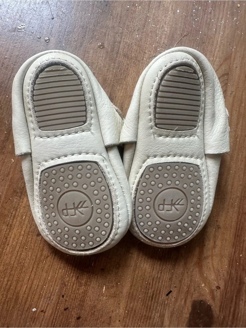 Freshly Picked Cream Mary Jane Baby Shoes